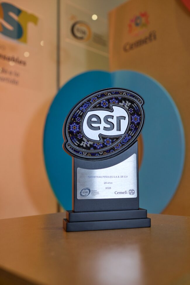 Peñoles: 24 años siendo una Empresa Socialmente Responsable