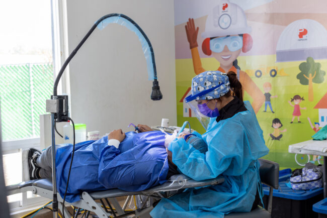 Salud comunitaria y sostenibilidad de Peñoles en Velardeña